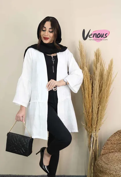 مانتو عروسکی آستین شیپوری