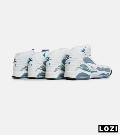کفش کتانی ساق‌دار مردانه سفید فیلی Nike air jordan 6 مدل 5930