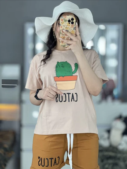 ست تیشرت و شورتک catus