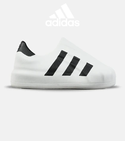 کتانی اسلاید مردانه آدیداس سفید adiFOM SuperStar مدل 7486