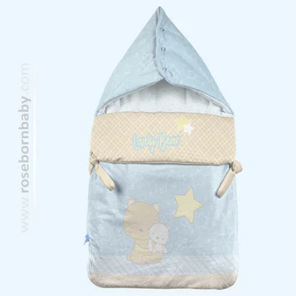 قنداق فرنگی زیپ‌دار رزبرن طرح lovely bear