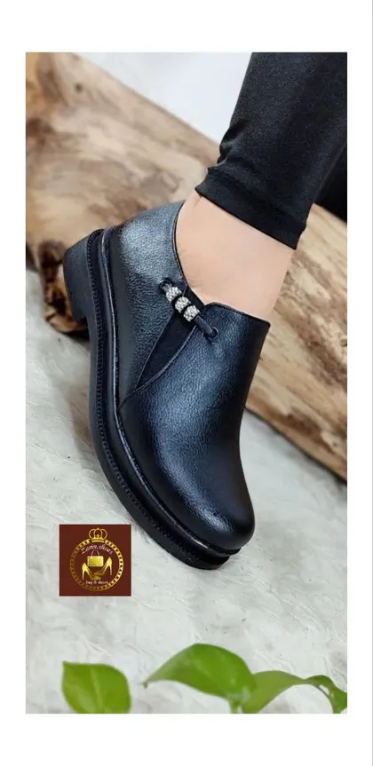 کفش طبی کارمندی زنانه مدل مروارید سمباده
