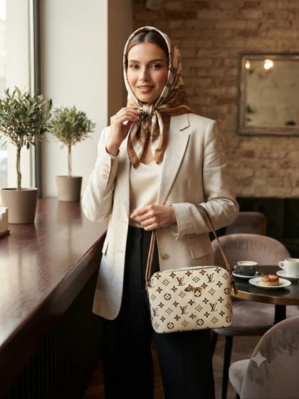 خرید کیف زنانه دوشی لویی ویتون کد 66 گالری روژانو