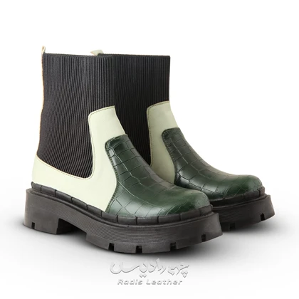 نیم بوت زنانه چرم رادیس مدل GERBERA کد M.PRM-663