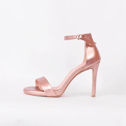 پاشنه‌بلند مدل لودشکا جلوباز طلایی کد 1763