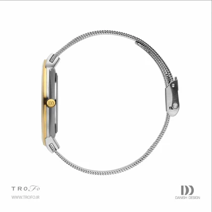 ساعت مچی عقربه ای مردانه دنیش دیزاین (Danish design) مدل IQ65Q971 Tåge Two-Tone Large