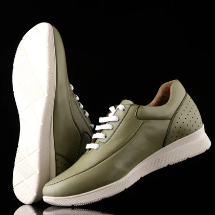 کفش روزمره زنانه چرم یلسان مدل نیها کد 629-GN