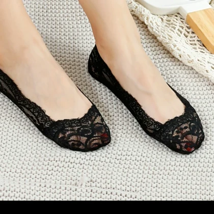 جوراب کالج زنانه مدل مجلسی گیپور