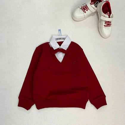 بلوز دویقه پسرانه پاپیون دار