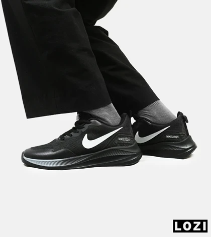 کفش کتانی مردانه و زنانه مشکی Nike air zoom مدل 4304