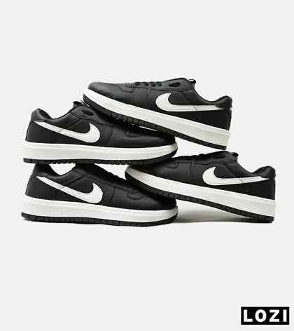 کفش کتانی مردانه مشکی سفید نایک NIKE SB