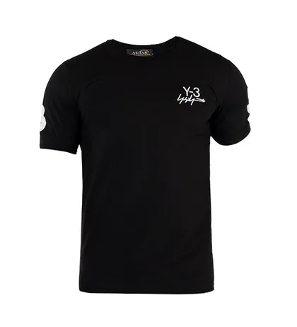 تیشرت Adidas یقه گرد مردانه مشکی ساده