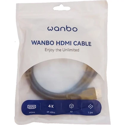 کابل HDMI ونبو Wanbo طول 1.5 متری