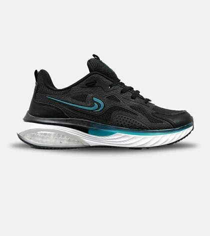 کفش کتانی مردانه مشکی آبی Nike air max pluse