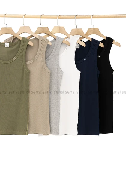 تنگ تاپ مردانه کبریتی کشی کد20000078