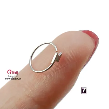 پرسینگ حلقه‌ای بینی و لب مدل فیک (8 طرح)