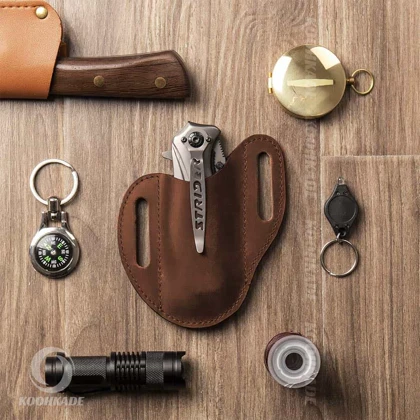 غلاف کمربندی چرمی چاقو