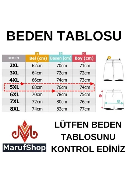 شلوارک سایز بزرگ و برمودا مردانه marufshop