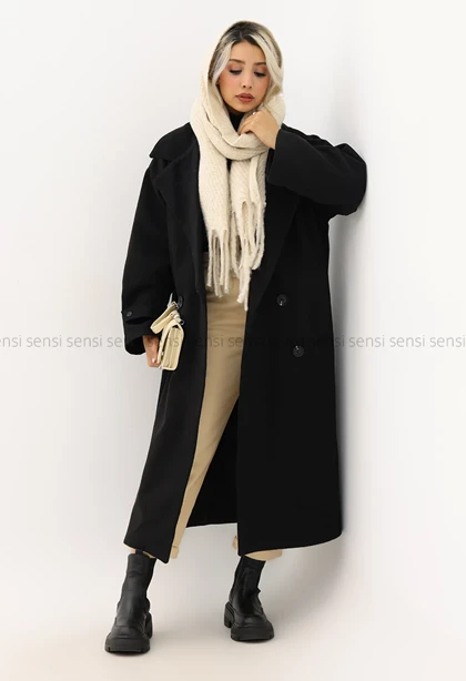 پالتو فوتر جیر آستر دار کد1004955