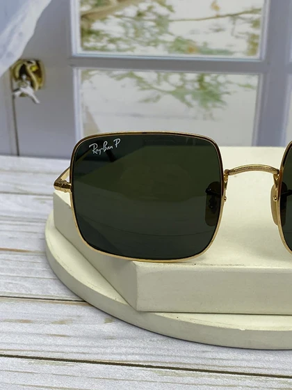 عینک آفتابی Ray-Ban مدل RB 1971 فریم فلزی، عدسی کریستال پلاریزه با استاندارد UV400