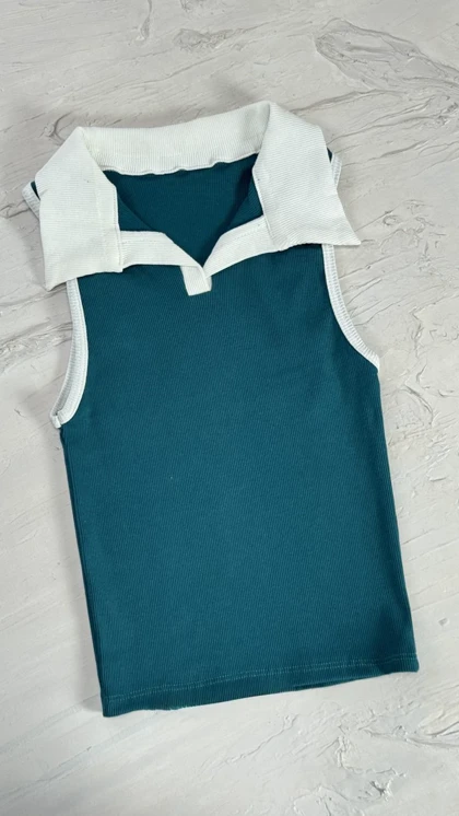 تاپ یقه سفید کد 1400239