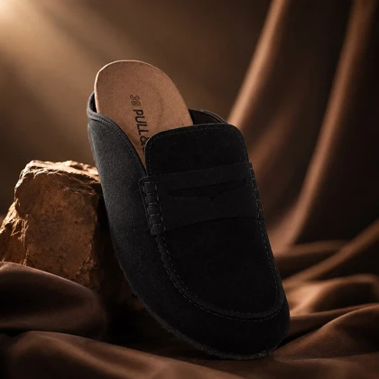 صندل جلوبسته pull & bear مشکی کد 2391