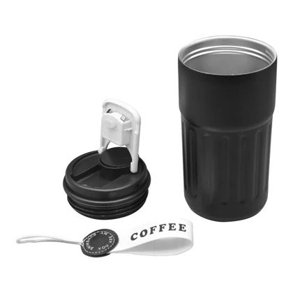 تراول ماگ کافی مدل Bolt دماسنج دار ظرفیت 0.4 لیتر