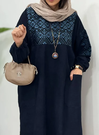 پیراهن مانتویی پاییزه آوان 1