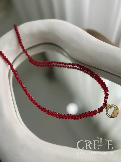 گردنی انار کریستالی پلاکدار یلدایی