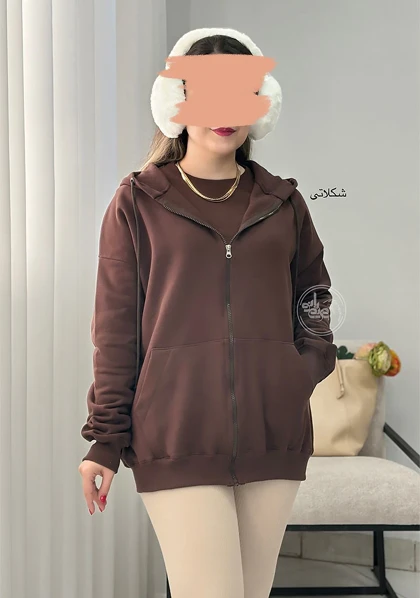 سویشرت شکلاتی