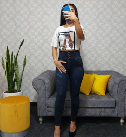 شلوار لی جذب گندار