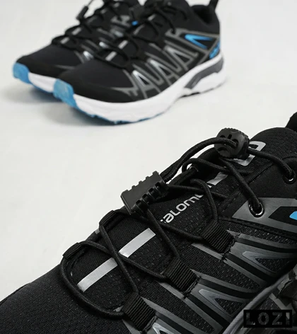 کفش کتانی مشکی آبی سفید سالومون Salomon X ULTRA