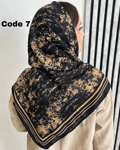 روسری حریر کرپ اورجینال 4100