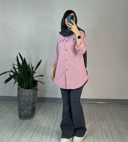 مانتو مداد رنگی پسته 1