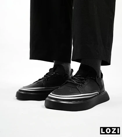 کفش کتانی کژوال مردانه مشکی ZARA
