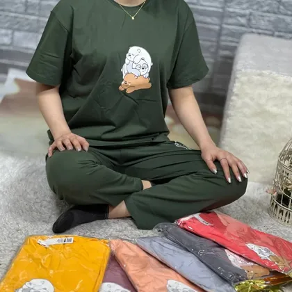 تی‌شرت و شلوار سه خرس