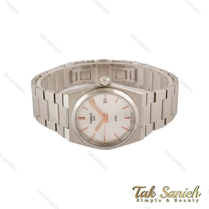 ساعت تیسوت PRX زنانه تمام نقره ای Tissot-5468-L