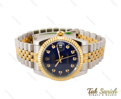 ساعت رولکس مردانه مدل دیت جاست سایز متوسط Rolex-3529-G