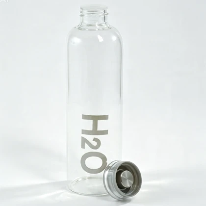بطری پیرکس 1 لیتر درب پیرکس H2O