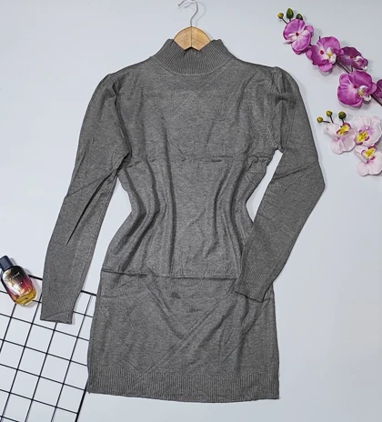 بافت یقه اسکی وارداتی مدل شانا کد 40180