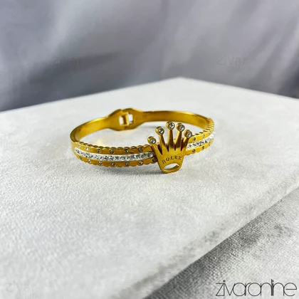 دستبند النگویی زنانه رولکس 40201