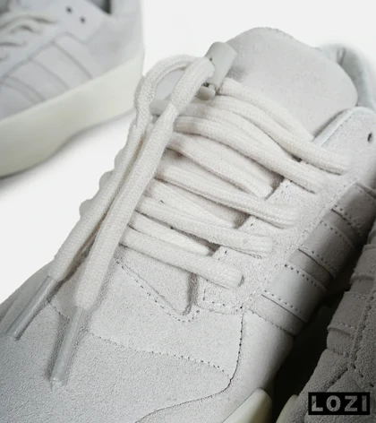 کفش کتانی مردانه طوسی کرم ADIDAS X Fear of God Athletics ’86 Lo Clay