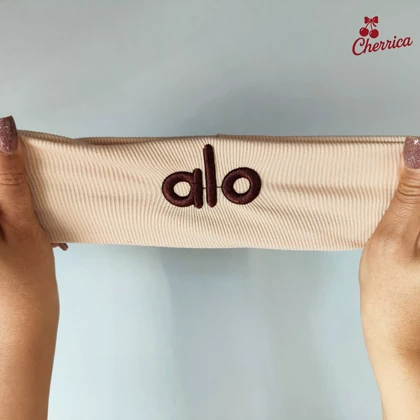 هد بند دخترانه الو alo کرمی کد 29