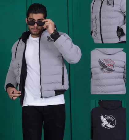 کاپشن برزنتی دو روضخیم و فوق‌العاده با کیفیت بالا Hermes