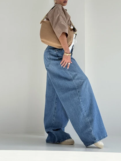 شلوار جین بگ ZARA ORIGINAL