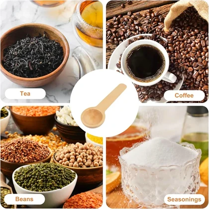 پیمانه ادویه چوبی مینی