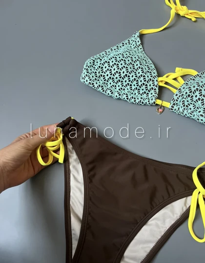 مایو دو تیکه زنانه ضد کلر برند کاپشی CUPSHE اورجینال CAA12C5E180NHM