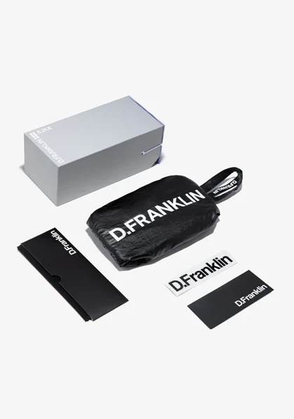 عینک آفتابی دی فرانکلین مدل D.franklin Ajax Matt Black / Blue Revo