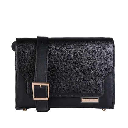 کیف دوشی چرم زنانه نلین