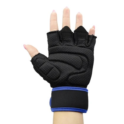 دستکش بدنسازی پاورایکس مدل 404K1376 آبی